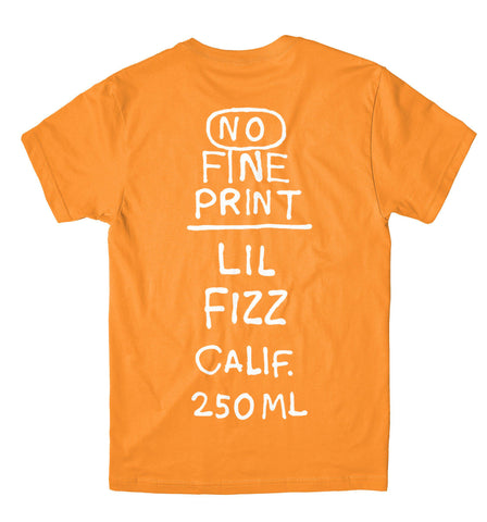 Lil Fizz Logo Tee-No Fine Print Wine